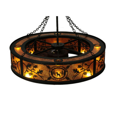 Gangulf 30'' Ceiling Fan with Light Kit