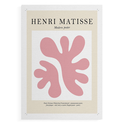 Matisse L XXII, reproduction encadrée - reproduction de toile seulement - non encadrée