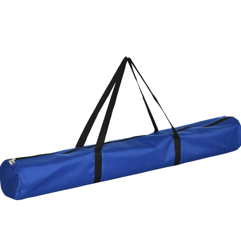Fully Adjustable Dog Training Weaves Poles - Improve Puppy's Agility Skills, White Plastic, Storage Bag, 120"L X 23.5"D 37"H Portable Puppy Physical Activity , With