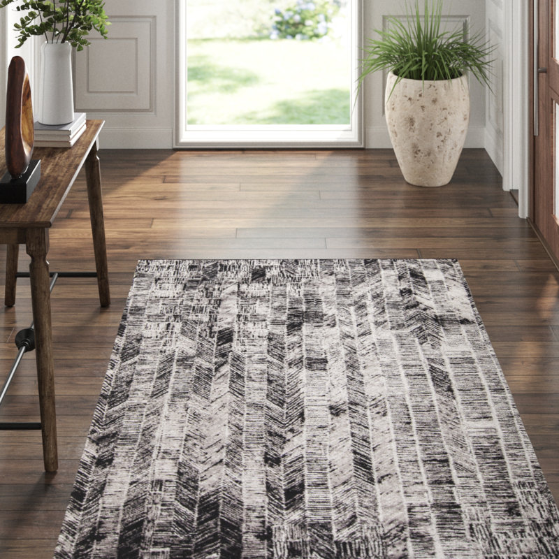 Timeless Chevron Area Rug, Rectangle 5'3" x 7'7"