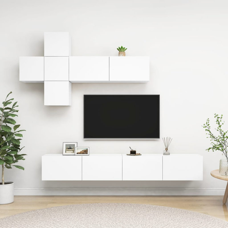 Azayleah Unfinished Entertainment Centre for TVs up to 43", White