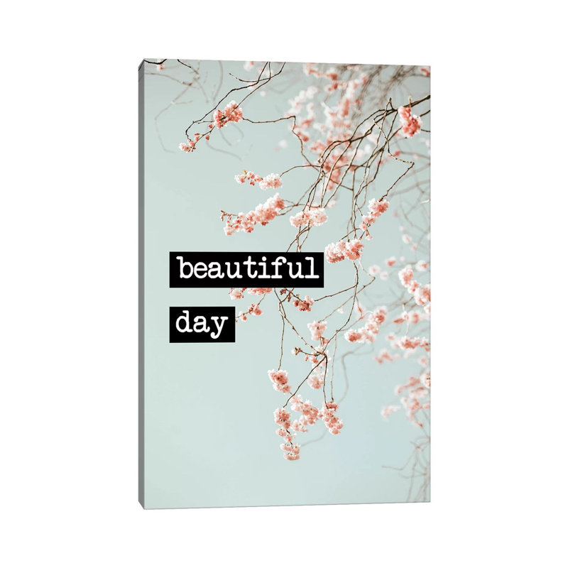 Beautiful Day - Print on Canvas, 101.6cm H x 66.04cm W x 3.81cm D, Wrapped Canvas