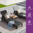 Benee Outdoor Resin Adjustable Chaise Lounge Set