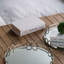 Plateau miroir argenté rond D16.1X2 "Valentina