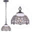 Petit luminaire suspendu Tiffany