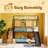 Twin Over Twin Metal Bunk Bed-1393976201