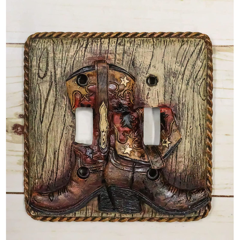 Geography 2 - Gang Toggle Light Switch Jumbo Wall Plate