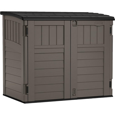 Suncast Outdoor Resin Horizontal Storage Shed
