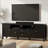Warm Shaker 72"W Solid Wood Transitional TV Stand for TVs up to 80" with 4 Cabinets, 1 Drawer, and Flip-Down Compartment-852814407