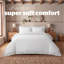 Silentnight Supersoft Duvet Cover Set Frill Edge-137157033-137157037