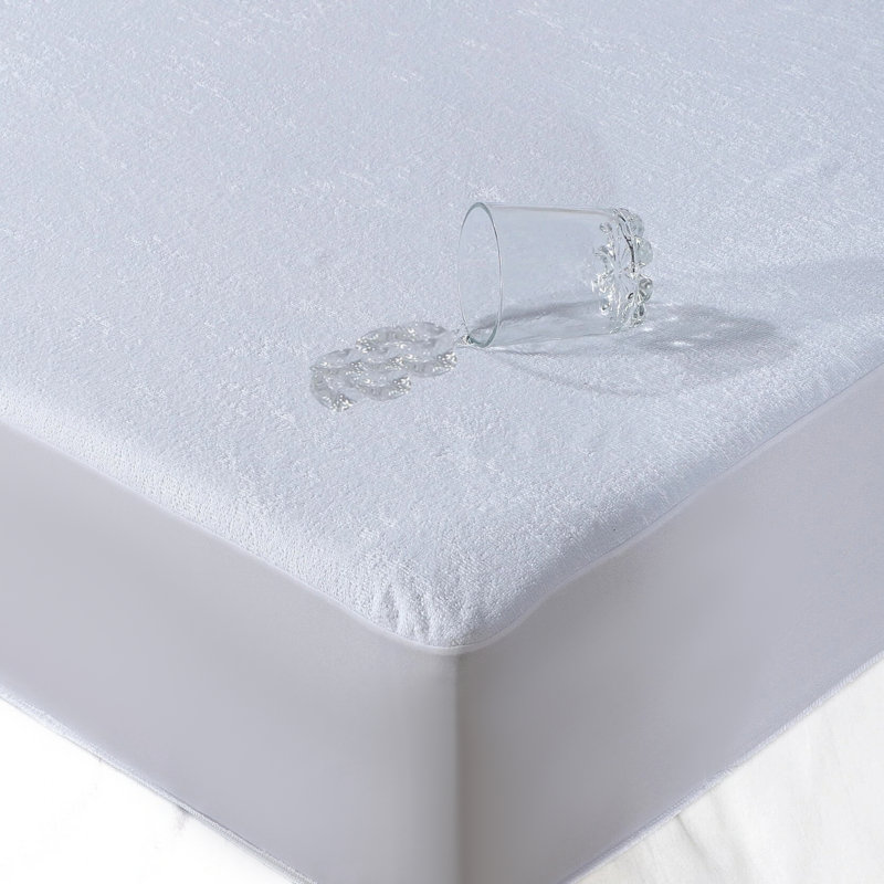 Premium Terry Mattress Protector - Soft, Breathable & Absorbent Bed Protection for Everyday Comfort, Super King (6')