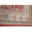 Tapis oriental géométrique Kazak rouge 7 x 10