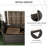 Outdoor Pe Patio Storage Bench, 27 Gallon, Red, With Handles And Cushion For A Alluring Gallon Red Hamper, Bench