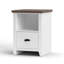Classeur 22 tiroirs 22 po, aucun assemblage requis, fini jasmin et bois de grange