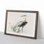 A Crane by Kono Bairei - Picture Frame Painting Print-55629248-55629243