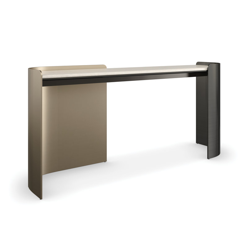 Movement 68'' W Stone Console Table