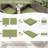 Outdoor Seat Cushions (Set Of 3)-1146056159