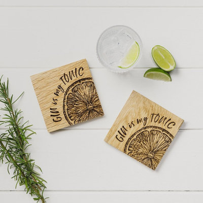 Square 2 Piece Coaster Set