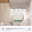 Éclairage mural pour salle de bain 4 lumières DEL Modern