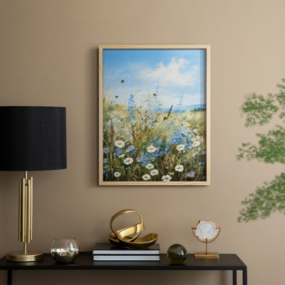 FLORAL Series XVIII Framed Print - Solid Wood