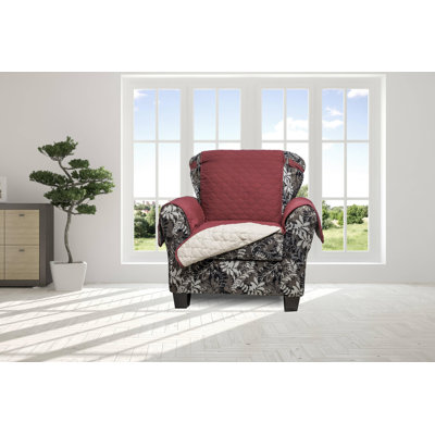 Housse pour fauteuil à coussins carrés / rectangulaires