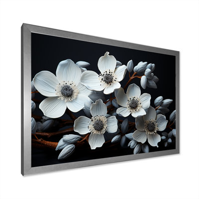 Dogwood Noir Reverie I sur toile