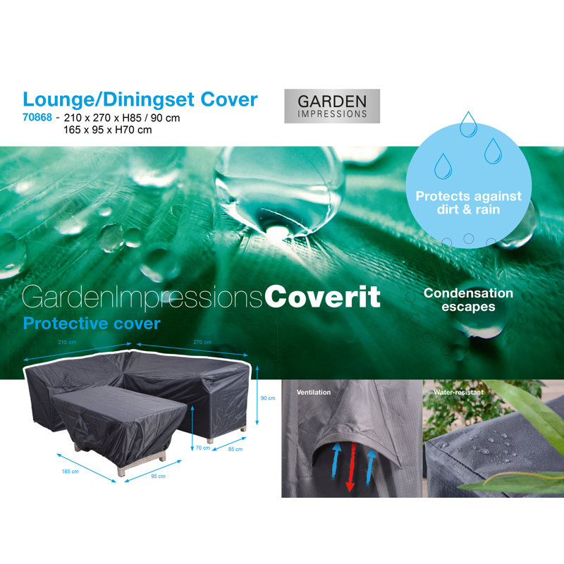Vancouver Outdoor Patio Dining Set Cover