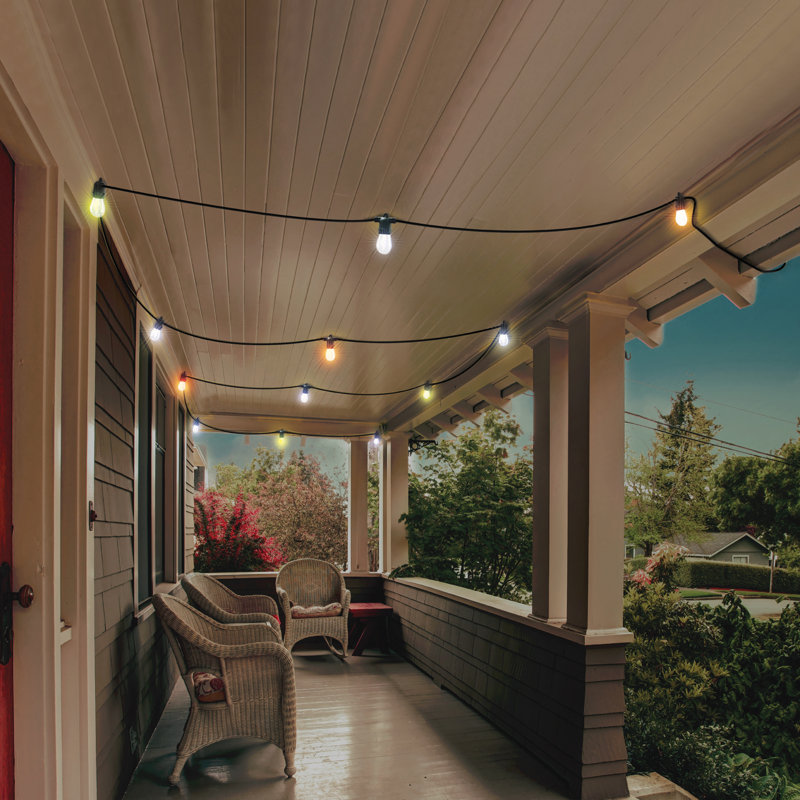 Outdoor 3 - Bulb 11.25'' Solar Powered LED String Light