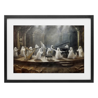 " Ghost Orchestra in Concert " Graphic Art Print