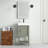 17.5'' Single Bathroom Vanity with Ceramic Top-1965862155