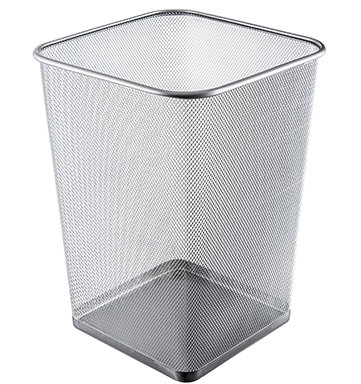 Steel Open Waste Basket - 5 Gallons YBM Home