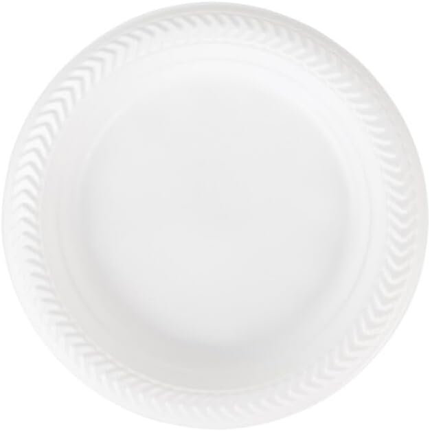 Assiette à dessert jetable, Ensemble de 100