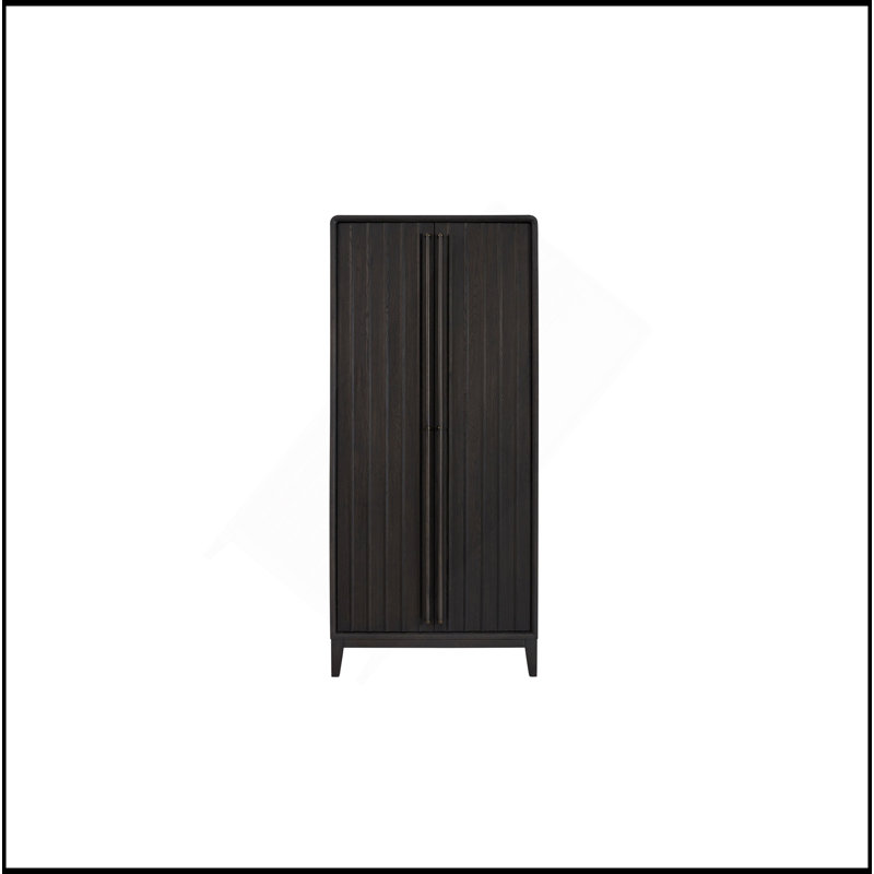 Armoire au fini poivre