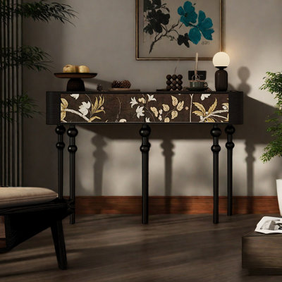 Modern minimalist drawer design console table