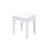Vanity Stool Makeup Bench Dressing Stool With Cushion And Solid Legs,White