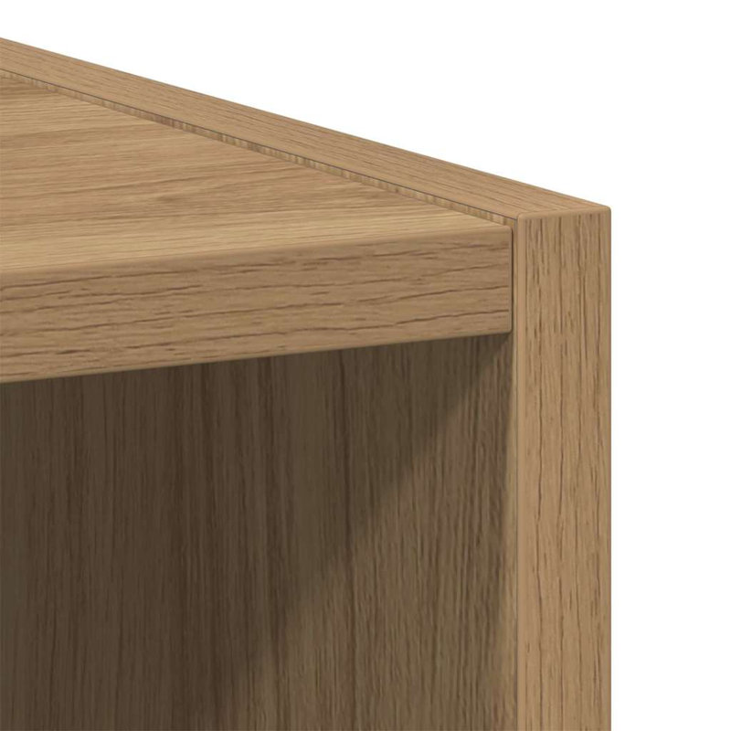 Vidaxl Hanging Cabinet With Storage Riga Old Wood 30 X 29.5 X 100 Cm, 100cm H x 30cm W x 29.5cm D, Artisan Oak