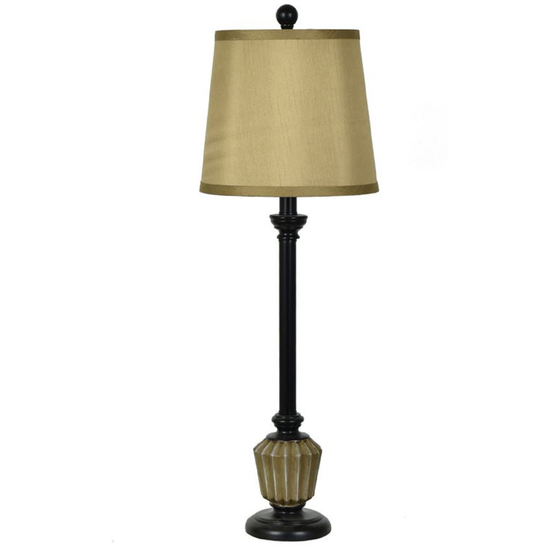 Speicher Resin Buffet Lamp, Black