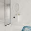 Meuble-lavabo à fermeture en douceur avec lavabo, pour petite salle de bain-106912685