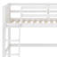Lit mezzanine en bois avec échelle-1867699106