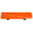 Aluminium / blanc sur orange