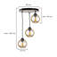 3 - Light Black Cluster Pendant