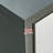 Gray + White Aluminum Shoe Storage