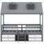 Structure de lit simple en bois-1609588219