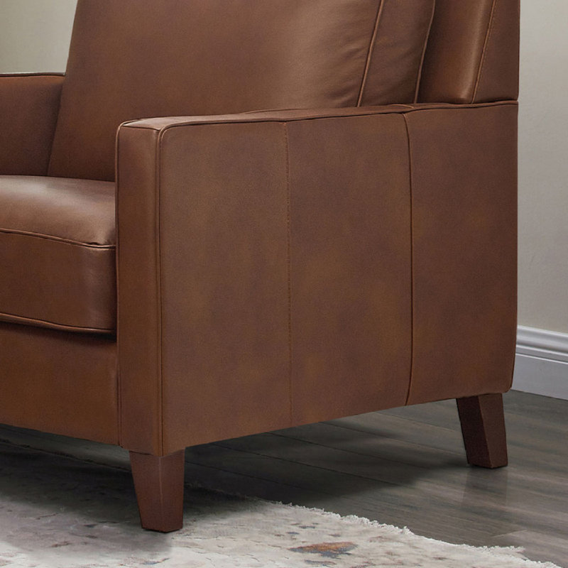 Fauteuil en cuir Ashby