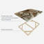 Compass Collection, carte du monde sur toile-1012661114