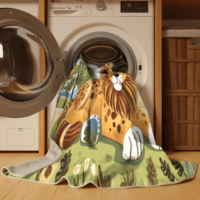 Tapis pour enfants 6 animaux Ginza