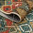 10x13 Area Rugs for Living Room Machine Washable Distressed Geometric Large Rugs Non Slip Low Pile Lightweight Carpet for Bedroom Dining Room Home Office Kitchen Kids Room Multi Color-1640877446-1640877452