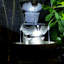 Fontaine d'extérieur en cascade - fontaines de jardin apaisantes et relaxantes pour l'extérieur