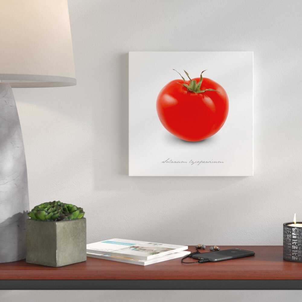 Glasbild Tomate Kenna, Kunstdruck