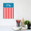 1776 - America - Reproduction d'art graphique sur toile tendue-55902417
